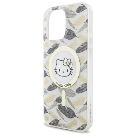 HELLO KITTY ETUI HARDCASE DO IPHONE 16 PRO MAX 6.9 Z DO MAGSAFE GOLDEN