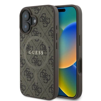 GUESS ETUI HARDCASE DO IPHONE 16 PLUS 6.7 DO MAGSAFE RING LOGO CLASSIC