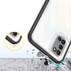 Clear 3in1 etui do Samsung Galaxy A03s (166) żelowy pokrowiec z ramką czarny