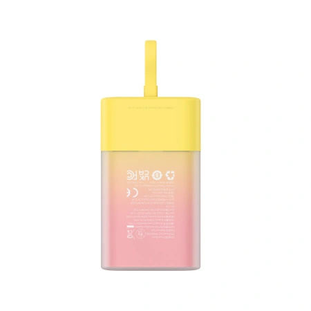 BASEUS POWERBANK POPSICLE 5200MAH 20W DO TELEFONÓW APPLE Z WBUDEM KABLEM