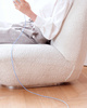 INNOSTYLE JAZZY KABEL USB LIGHTNING MFI SZYBKIEGO ŁADOWANIA DO IPHONE KEVLAR 2M NIEBIESKI