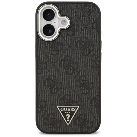 GUESS ETUI DO IPHONE 17 4G TRIANGLE LOGO MAGSAFE LUXURY OCHRONA