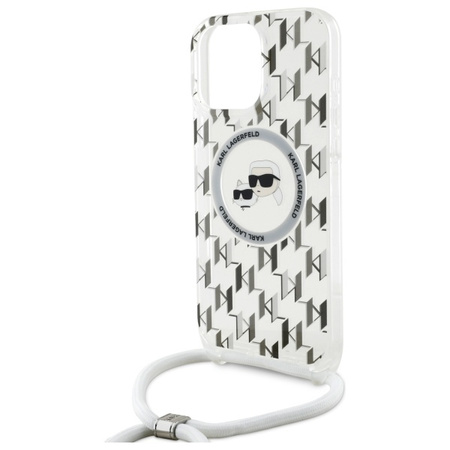 KARL LAGERFELD POKROWIEC DO IPHONE 16 PRO 6.3 TRANSPARENT HARDCASE DO