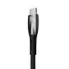 Baseus Glimmer Series kabel do szybkiego ładowania USB-A - USB-C 100W 480Mb/s 1m czarny