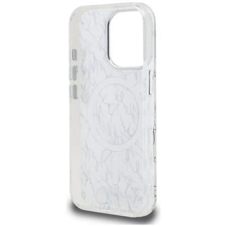 KARL LAGERFELD ETUI IML KARL SCRIPT PATTERN MAGSAFE DO IPHONE 16 PRO