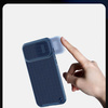 Nillkin Textured S Case etui iPhone 14 Pro Max pancerny pokrowiec z osłoną na aparat niebieski