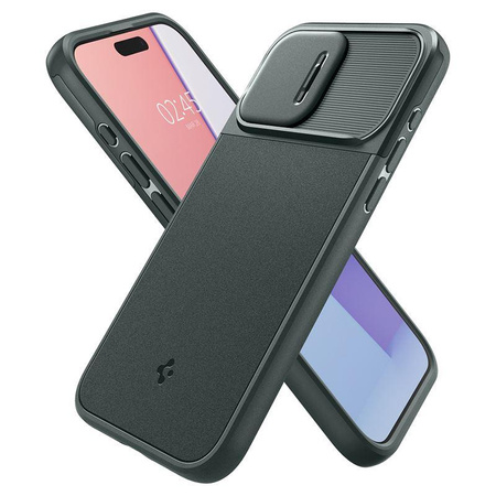 SPIGEN OPTIK ARMOR MAG MAGSAFE IPHONE 15 PRO MAX ABYSS GREEN