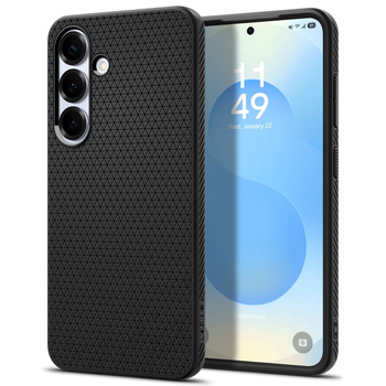 SPIGEN LIQUID AIR DO SAMSUNG GALAXY S25+ PLUS MATTE BLACK ETUI OCHRONNE