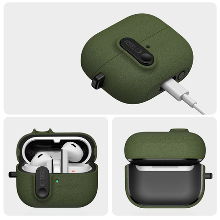 TECH-PROTECT SLIM HOOK SAMSUNG GALAXY BUDS 3 / 3 FE / 3 PRO OLIVE GREEN