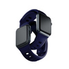 38/40/41/42 mm Ocean Blue (small) - 3mk Silicone Watch Strap for Apple