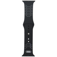 AUDI PASEK DO APPLE WATCH 44 45 46 49MM Z SILIKONOWYM GEOMETRYCZNYM WZOREM