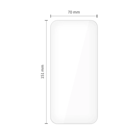 TECH-PROTECT SZKŁO HARTOWANE GLASS FIT+ 2-PACK DO IPHONE 17 AIR OCHRONA