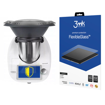3MK SZKŁO HIBRYDOWE DO THERMOMIX TM6 FLEXIBLEGLASS Z ODPORNOŚCIĄ