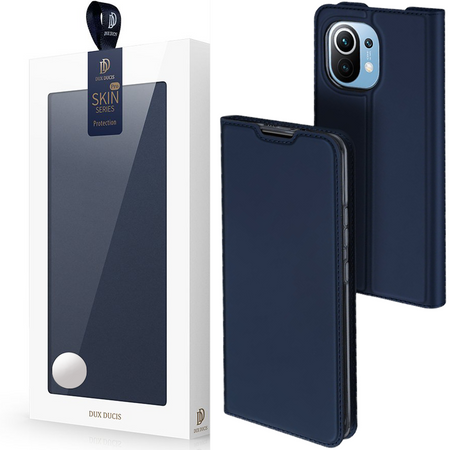 DUX DUCIS Skin Pro kabura etui pokrowiec z klapką Xiaomi Mi 11 niebieski
