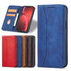 Magnet Fancy Case etui iPhone 14 Plus pokrowiec z klapką portfel podstawka niebieskie