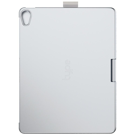 Etui Typecase Flexbook Touch             z klawiaturą do iPad Air 11" 2024/2025 srebrny