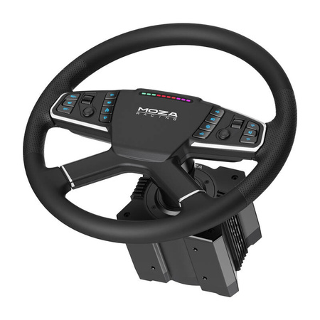 MOZA RACING KIEROWNICA CIĘŻAROWA DO PC Z SYSTEMEM FORCE FEEDBACK DLA GRACZY
