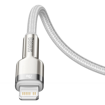 BASEUS KABEL USB-C DO LIGHTNING CAFULE 20W DO APPLE 2M PD SZYBKIE ŁADOWANIE