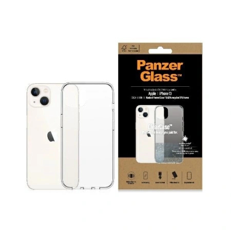PANZERGLASS CASE CLEARCASE ANTYBAKTERYJNE DO IPHONE 13 14 15 MILITARY GRADE