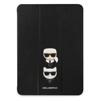 Karl Lagerfeld KLFC11OKCK iPad 11" Pro 2021 Book Cover czarny/black Saffiano Karl &Choupette