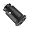 Baseus Grain Car Charger mini ładowarka samochodowa 2x USB 3.1A czarny (CCALL-ML01)