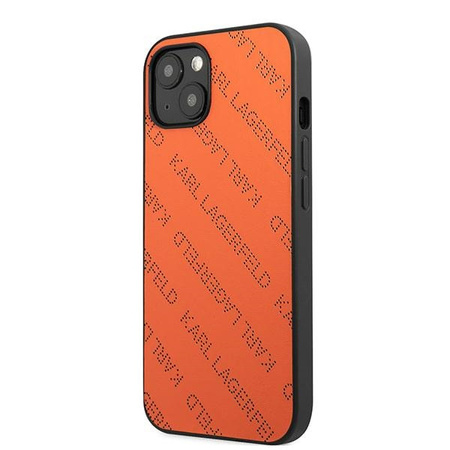 KARL LAGERFELD POKROWIEC DO IPHONE 13 14 15 6,1 HARDCASE PERFORATED ALLOVER