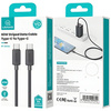 USAMS KABEL KY SERIES 60W USB-C DO USB-C DO TELEFONU LAPTOPA 1M SZYBKIE