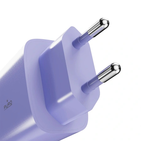 Ładowarka sieciowa Puro Pro Lite 30W USB-C  - fioletowa