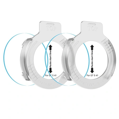 Szkło hartowane Tech-Protect Easy Set+ 2-pack na Huawei Watch GT 5 41 mm - przezroczyste