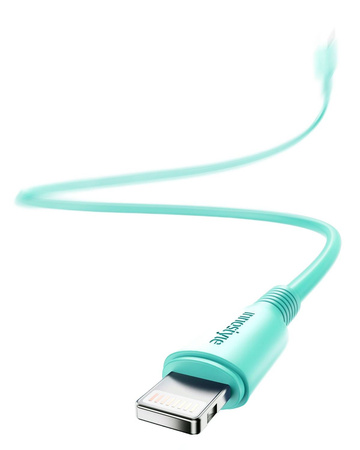 INNOSTYLE JAZZY KABEL USB-C LIGHTNING MFI SZYBKIEGO ŁADOWANIA DO IPHONE KEVLAR 1M ZIELONY