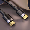 Baseus Cafule kabel przewód HDMI 2.0 4K 60 Hz 3D 18 Gbps 2 m czarny (CADKLF-F01)