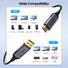 TECH-PROTECT KABEL DISPLAYPORT HDMI 2.0 4K 60HZ DO KOMPUTERA MONITORA 200CM