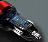 SZYBKA ŁADOWARKA SAMOCHODOWA USB QC 3.0 MIERNIK NAPIĘCIA AKUMULATORA LED