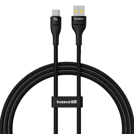 BASEUS KABEL PRZEWÓD USB-C DO USB-A 100W 1M DO TELEFONÓW SZYBKIE ŁADOWANIE