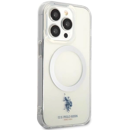 Etui U.S. Polo Assn. MagSafe Collection do iPhone 15 Pro Max - przerozczyste