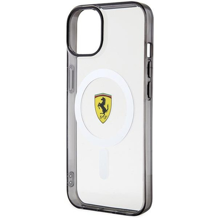 Etui Ferrari FEHMP14MURKT na iPhone 14 Plus przezroczysty/- przezroczyste hardcase Outline Magsafe