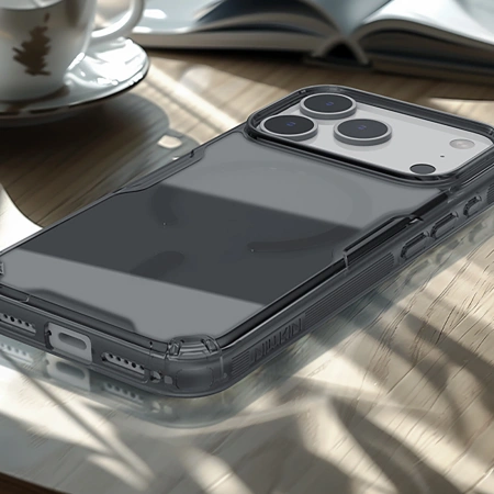 Etui Nillkin Nature TPU Pro kompatybilne z MagSafe na iPhone 17 Pro - białe