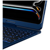 Etui Typecase Flexbook Touch z klawiaturą do iPad Pro 11" 2024/2025 ciemny niebieski