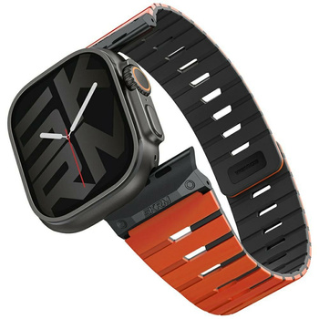 Pasek Skinarma Gemini do Apple Watch     49/46/45/44 mm pomarańczowy