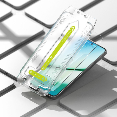 RINGKE SZKŁO HARTOWANE EASY SLIDE DO GALAXY A56 5G 2 SZTUKI Z OCHRONĄ PEŁNĄ