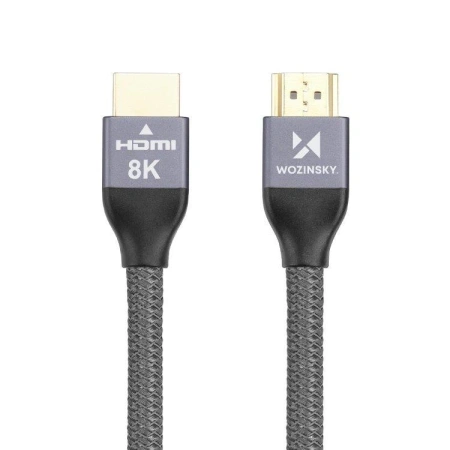WOZINSKY KABEL HDMI 2.1 8K 60HZ 3M DO TELEWIZORÓW, MONITORÓW, KOMPUTERÓW