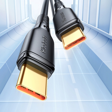 MCDODO KABEL USB-C SZYBKIE ŁADOWANIE DO SAMSUNG APPLE USB TYP C 5A 240W 1M