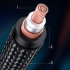Ugreen kabel audio 3.5mm mini jack (męski) - XLR (żeński) 1m czarny (AV182)