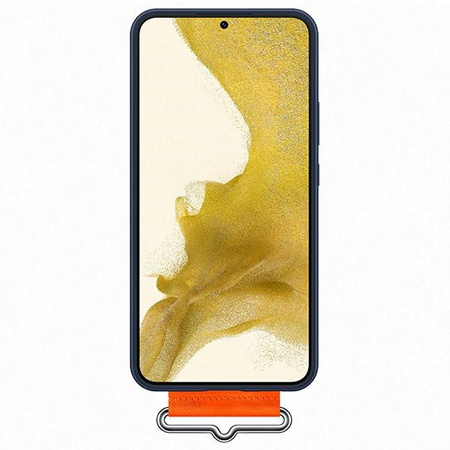 SAMSUNG ETUI SILICONE COVER DO GALAXY S22+ S906 POKROWIEC Z PASKIEM NA RĘKĘ