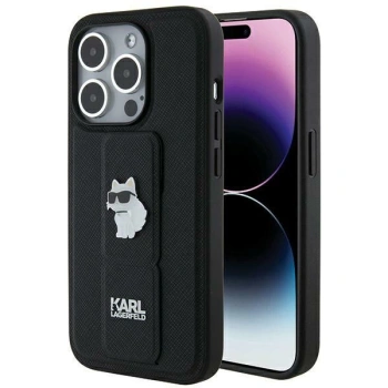 KARL LAGERFELD ETUI HARDCASE DO IPHONE 14 PRO MAX 6,7 GRIPSTAND SAFFIANO
