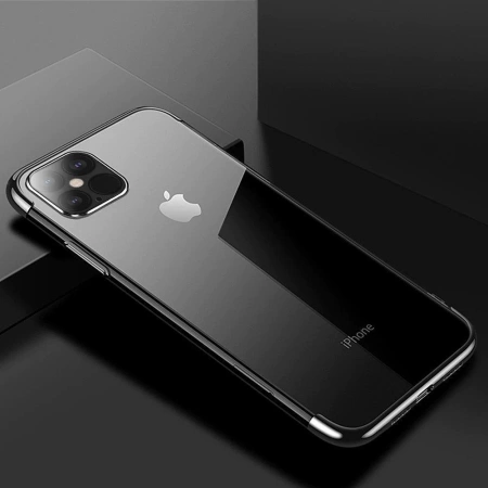 HURTEL POKROWIEC CLEAR COLOR DO XIAOMI REDMI NOTE 11 PRO Z RAMKĄ METALICZNĄ