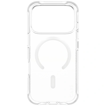 Etui CARE by PanzerGlass Fashionable Samba w. White MagSafe na iPhone 17 Pro - przezroczyste