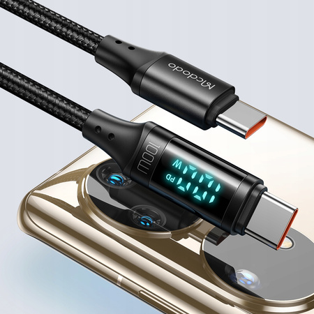 Mcdodo phone cable with display Digital PRO PD USB-C 100W 1.2m