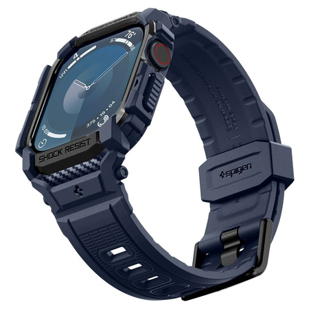 SPIGEN RUGGED ARMOR PRO DO APPLE WATCH 10 46 MM PAS STRAP WYSOKIEJ JAKOŚCI