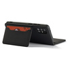 Magnet Card Case etui do Xiaomi Redmi Note 11 Pro pokrowiec portfel na karty kartę podstawka czarny